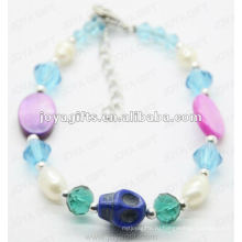 Мода 2012 Joya Blue Стеклянные бусины Anklet